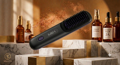 LUMINITY™ — Spazzola Lisciante Senza Fili | Capelli Lisci in 5 Minuti