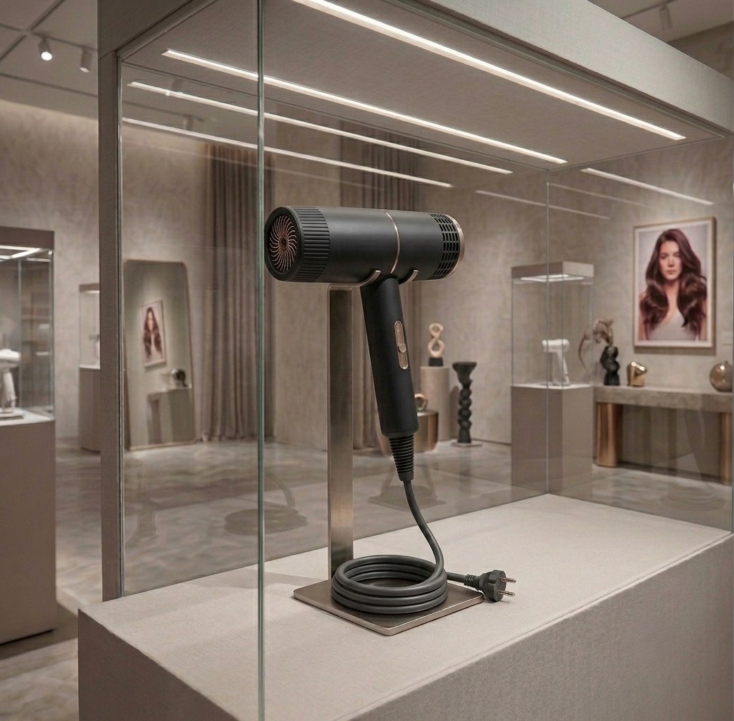 LUMINITY™ Model P9 Pro — Asciugacapelli Professionale 2000W | Piega da Salone a Casa