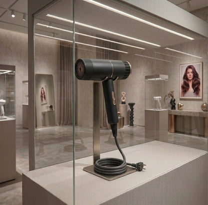 LUMINITY™ Model P9 Pro — Asciugacapelli Professionale 2000W | Piega da Salone a Casa